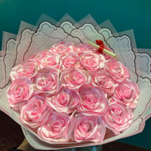 Pink colour bouquet