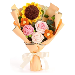 Crochet bouquet