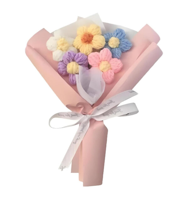 Crochet bouquet