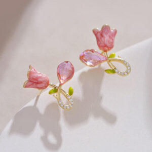 Tulip earrings 🌷